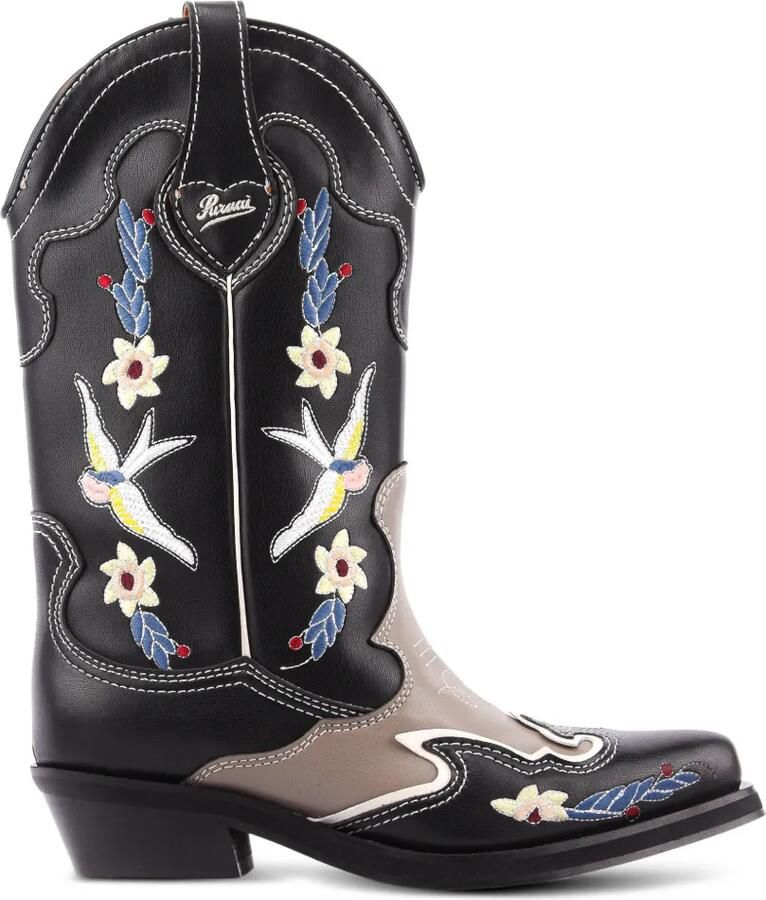 Puraai Rodeo Kerry boots Zwart