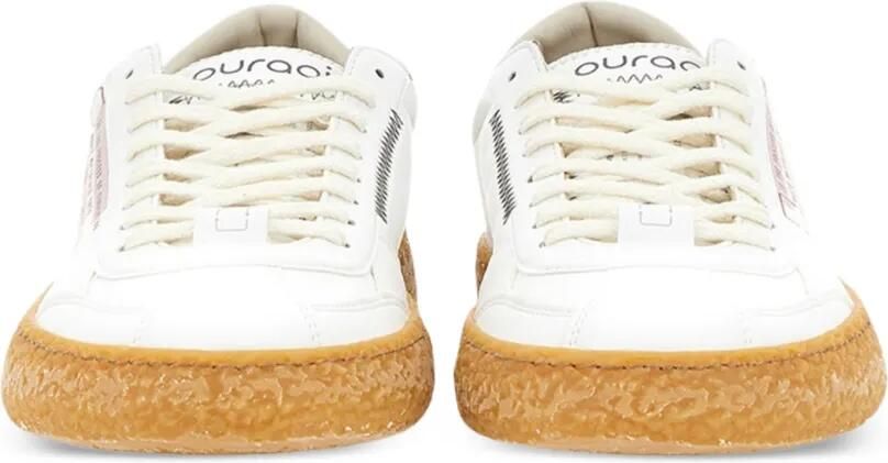 Puraai Rosa sneakers met tekst Wit - Foto 4