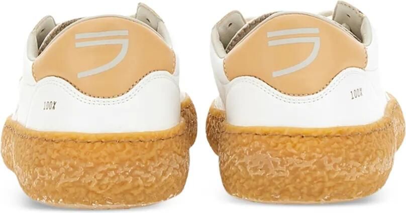 Puraai Rosa sneakers met tekst Wit - Foto 3