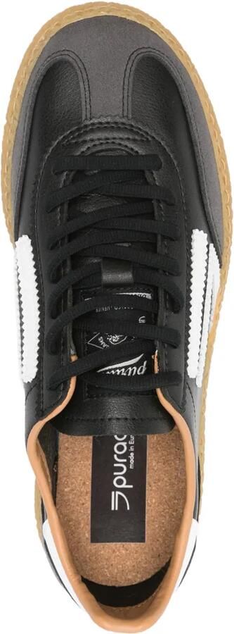Puraai Sneakers met borduurwerk Zwart - Foto 4