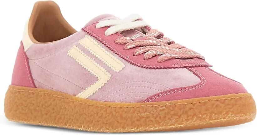 Puraai Sneakers met fluwelen vlakken Roze - Foto 3