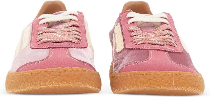 Puraai Sneakers met fluwelen vlakken Roze - Foto 4