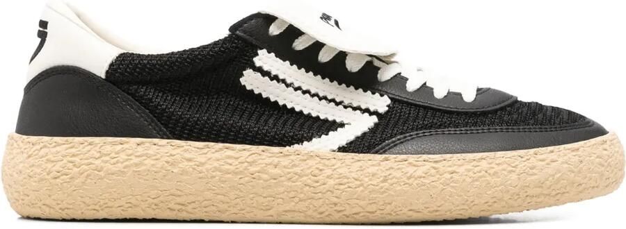 Puraai Sneakers met geborduurd logo Zwart