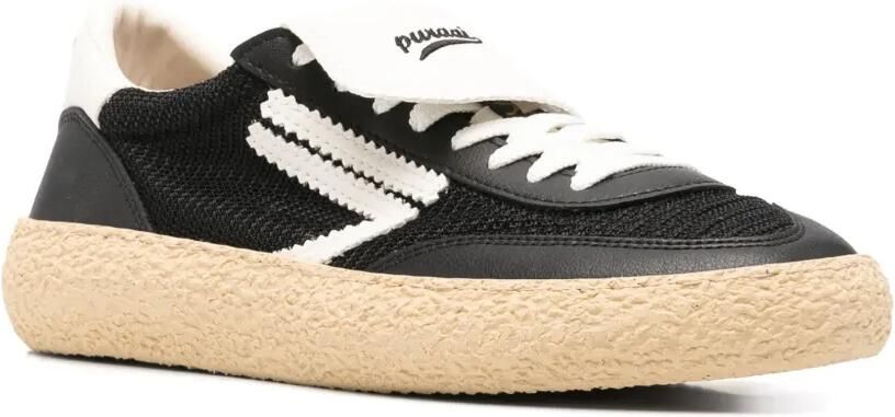 Puraai Sneakers met geborduurd logo Zwart - Foto 2