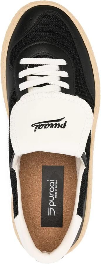 Puraai Sneakers met geborduurd logo Zwart - Foto 3