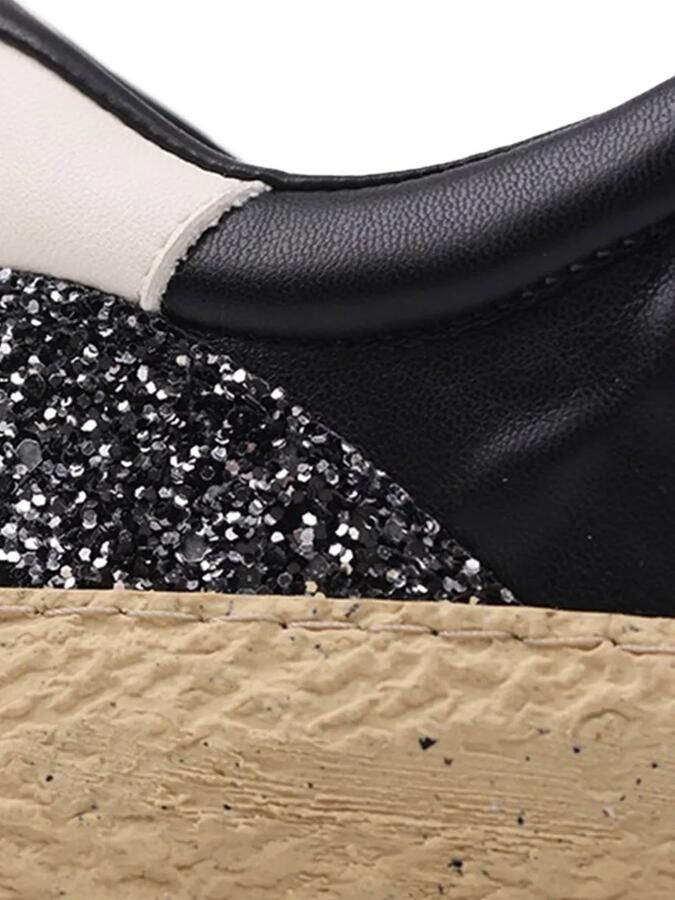 Puraai Sneakers met glitters Zwart - Foto 2
