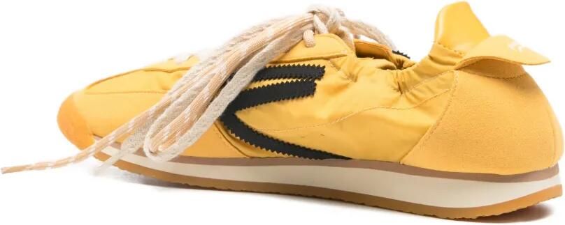 Puraai Sneakers met logodetail Geel - Foto 5