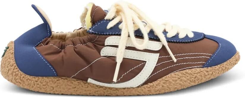 Puraai Sneakers met logopatch Bruin