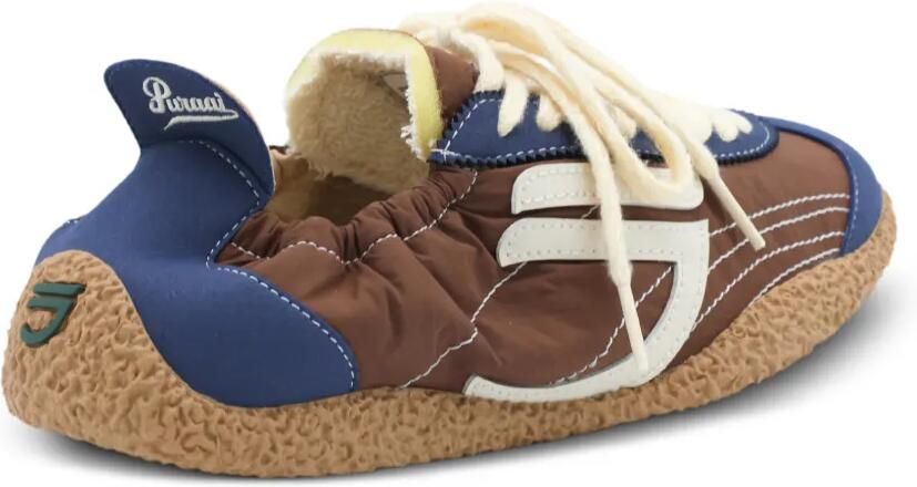 Puraai Sneakers met logopatch Bruin - Foto 3