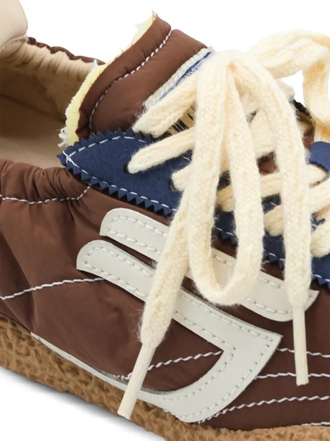Puraai Sneakers met logopatch Bruin - Foto 2