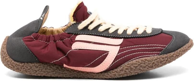Puraai Sneakers met logopatch Rood