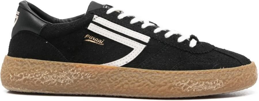 Puraai Sneakers met logopatch Zwart