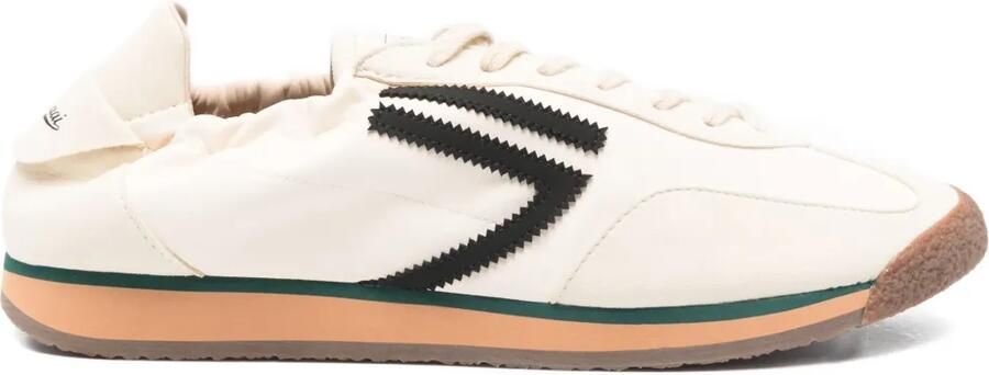 Puraai Sneakers met logoprint Beige