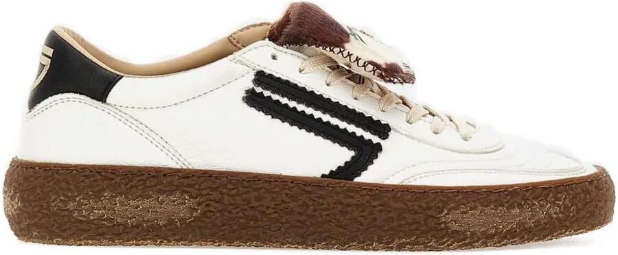 Puraai Sneakers met logoprint en lus Wit