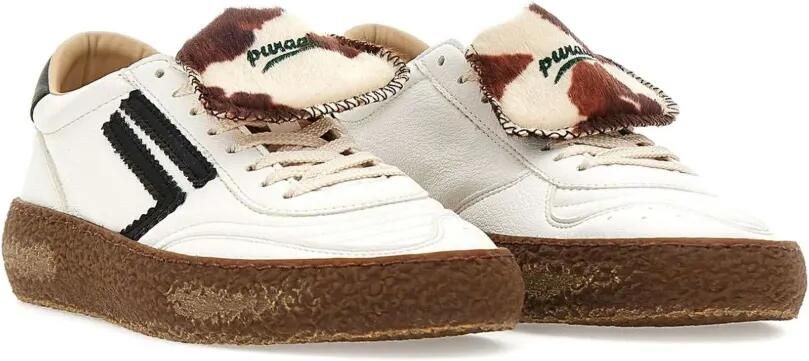Puraai Sneakers met logoprint en lus Wit - Foto 4