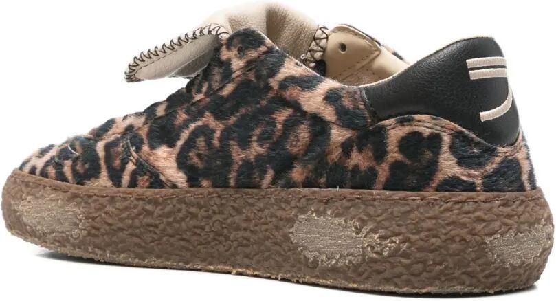 Puraai Sneakers met luipaardprint Bruin - Foto 2