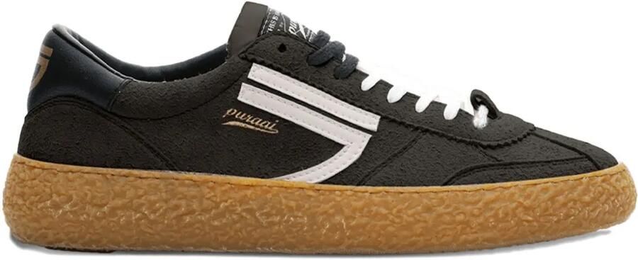 Puraai Sneakers met streep Zwart