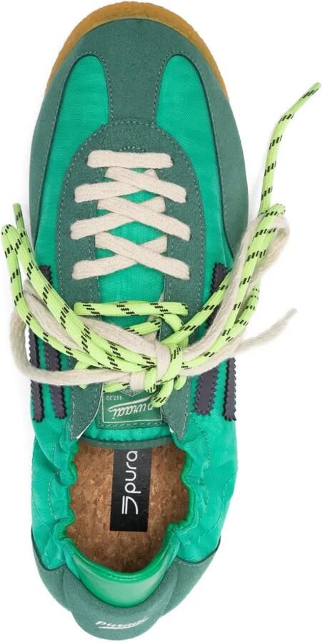 Puraai Sneakers met vlakken Groen - Foto 2