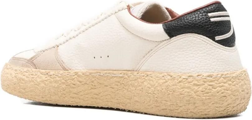 Puraai Vischio gestreepte sneakers Wit - Foto 3