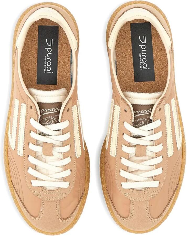 Puraai XS Dune sneakers met vlakken Beige - Foto 2