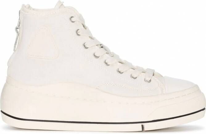 R13 High-top sneakers Beige