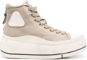 R13 Kurt high-top sneakers Beige