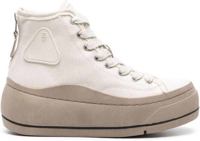 R13 Kurt high-top sneakers Beige