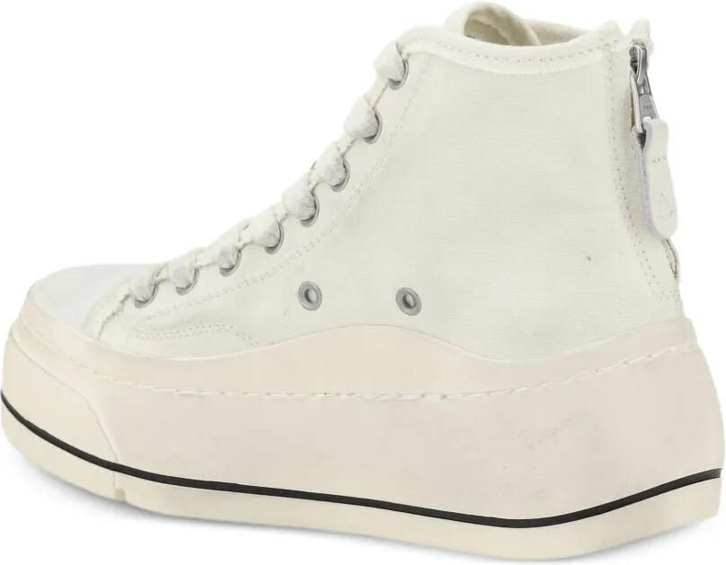 R13 High-top sneakers met rits Wit - Foto 3