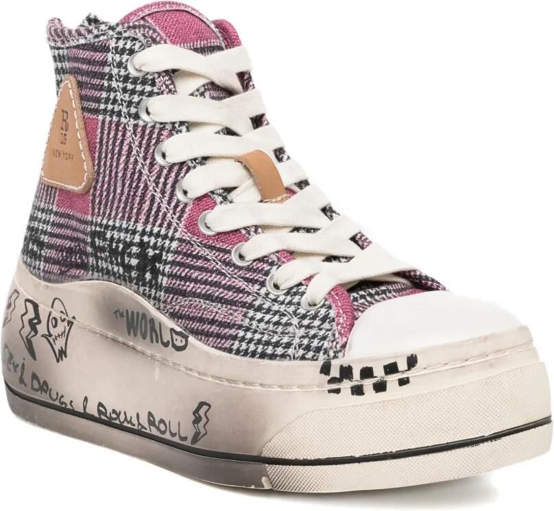 R13 Kurt high-top sneakers Roze - Foto 2