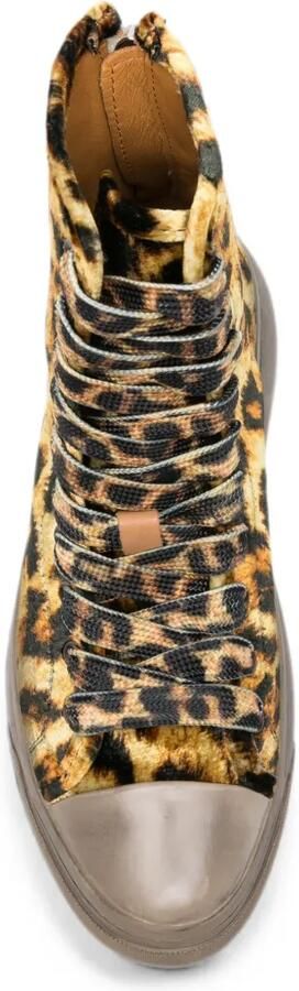 R13 Sneakers met luipaardprint Geel - Foto 4