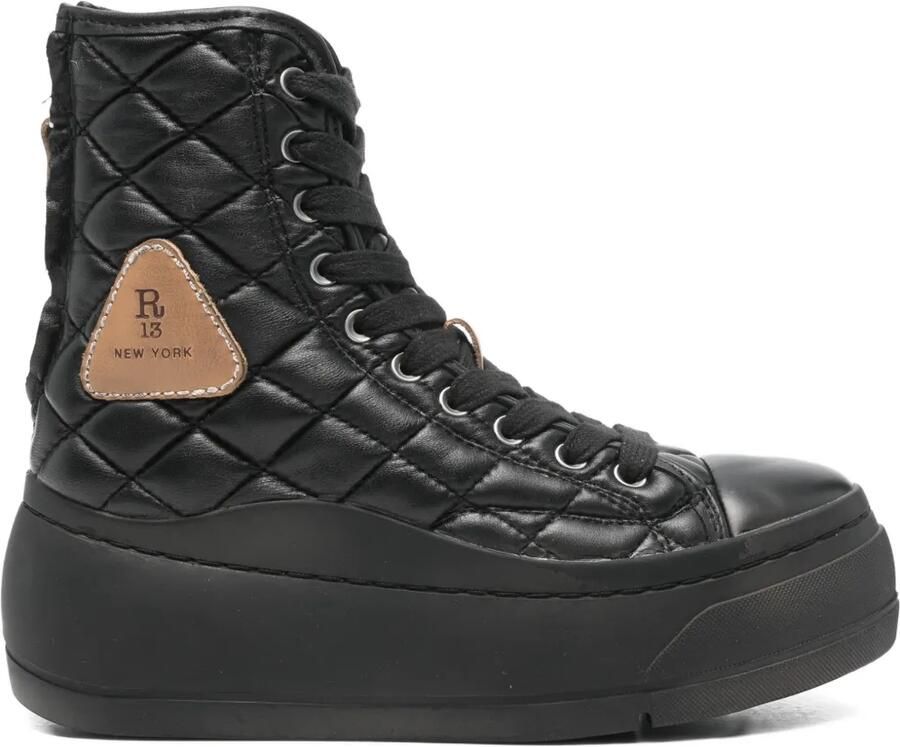 R13 Tall Kurt sneakers Zwart