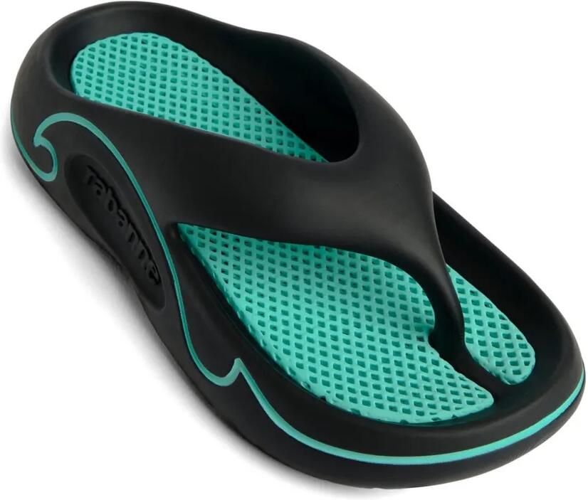 Rabanne Teenslippers verfraaid met logo Zwart - Foto 2
