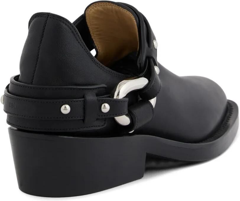 Rabanne XL Link biker enkellaarzen Zwart - Foto 3