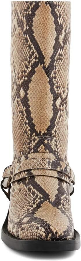 Rabanne XL Link bikerlaarzen Beige - Foto 3