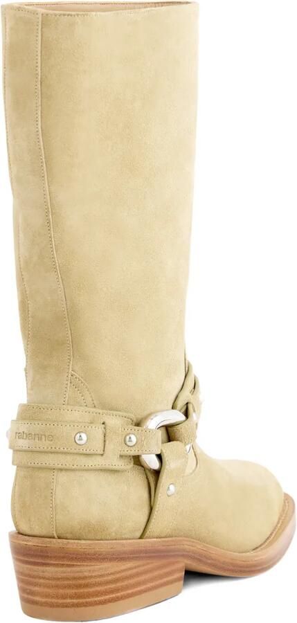 Rabanne XL Link bikerlaarzen Beige - Foto 2