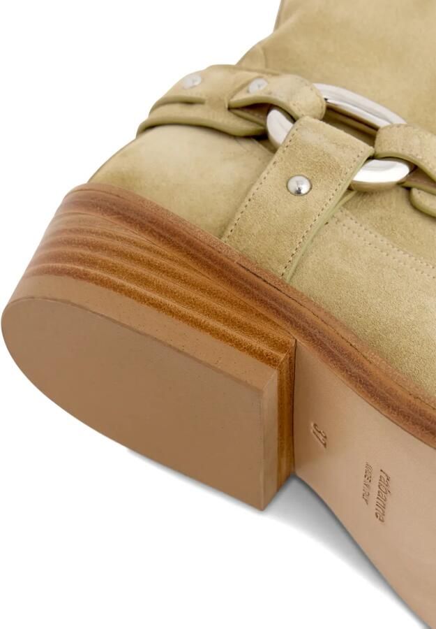Rabanne XL Link bikerlaarzen Beige - Foto 5