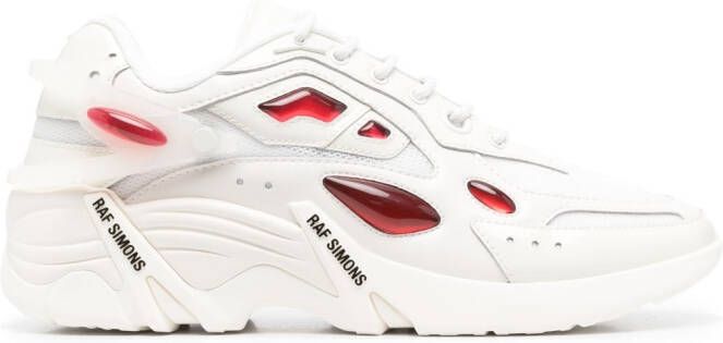 Raf Simons Antei leren sneakers Wit