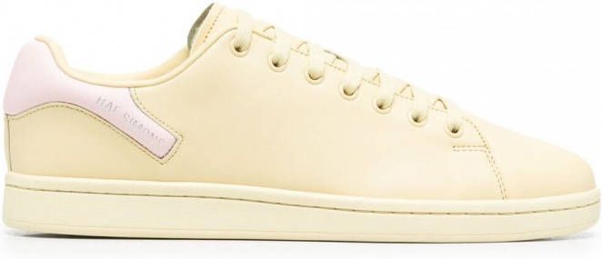 Raf Simons Orion leren sneakers Geel