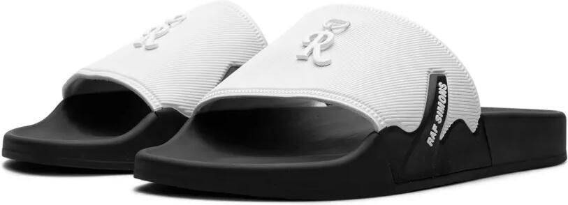 Raf Simons Astra slippers verfraaid met logo Wit