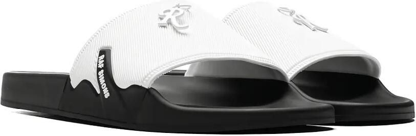 Raf Simons Astra slippers verfraaid met logo Wit - Foto 5