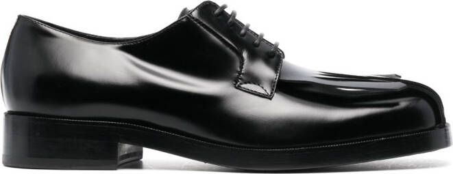 Raf Simons Derby schoenen met vierkante neus Zwart