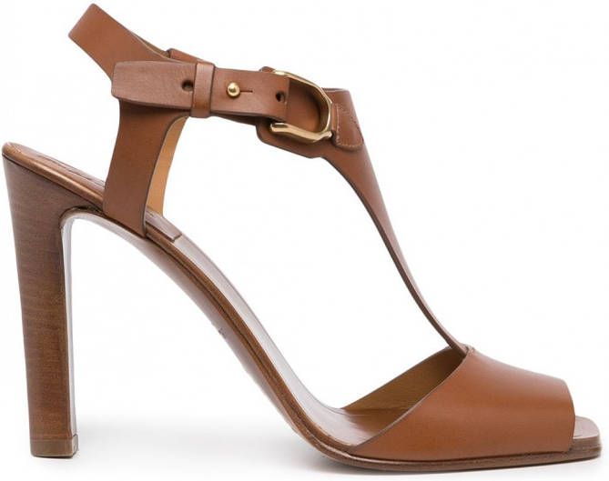 Ralph Lauren Collection Emilie sandalen Bruin