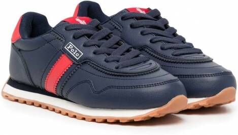 Ralph Lauren Kids Sneakers met logoprint Blauw