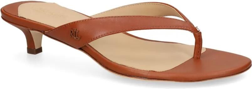 Lauren Ralph Lauren 35 mm sandalen met bandje Bruin - Foto 3