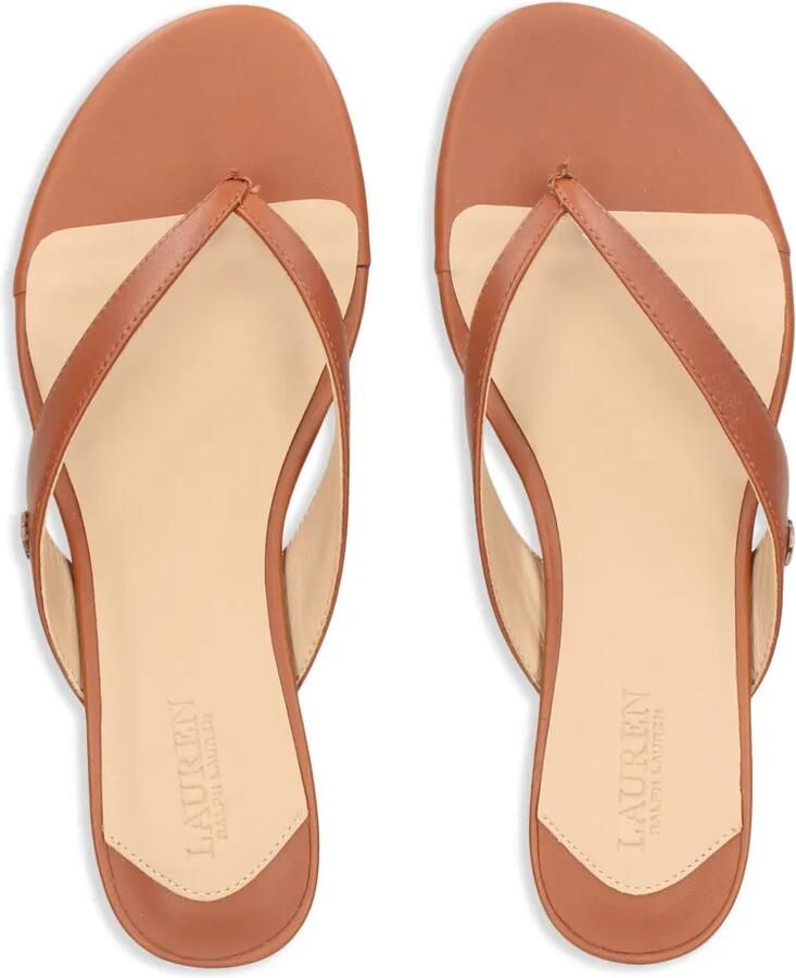 Lauren Ralph Lauren 35 mm sandalen met bandje Bruin - Foto 2