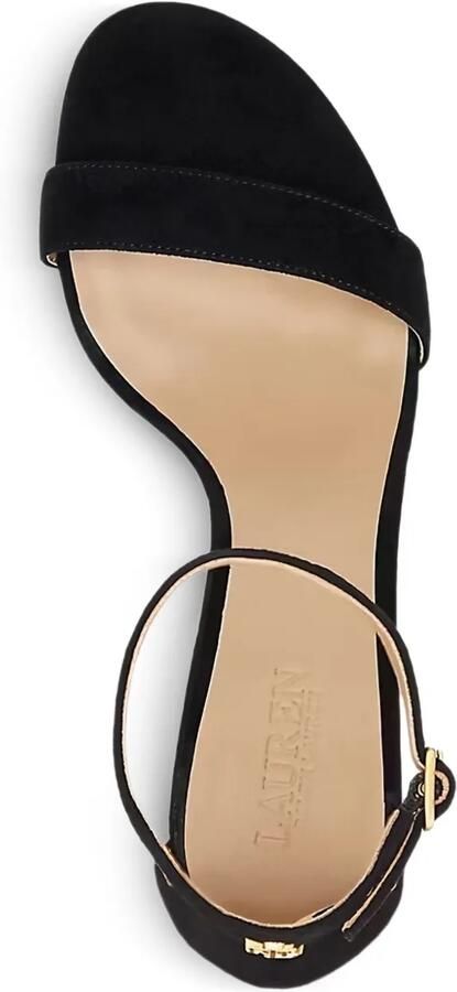 Lauren Ralph Lauren 70 mm Allie sandalen Zwart - Foto 2