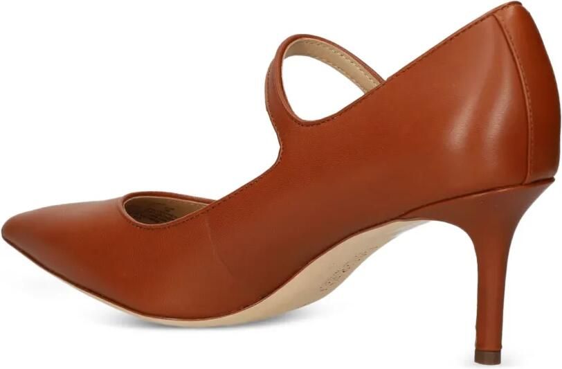 Lauren Ralph Lauren 70 mm Lanette Mary-Jane pumps met puntige neus Bruin - Foto 4