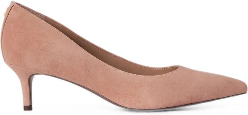 Lauren Ralph Lauren Adrienne suède pumps Roze