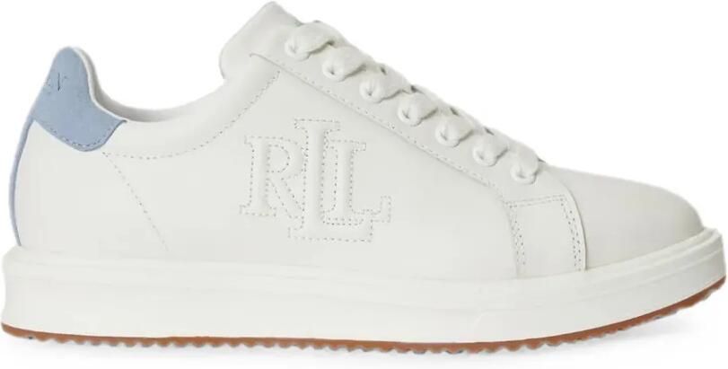 Lauren Ralph Lauren Ainsley sneakers met geborduurd logo Wit