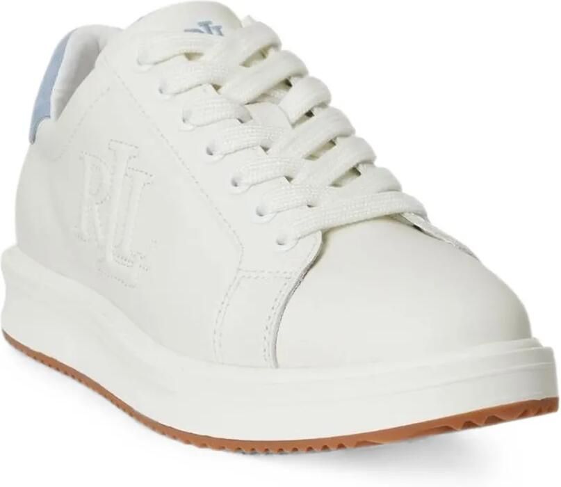 Lauren Ralph Lauren Ainsley sneakers met geborduurd logo Wit - Foto 2